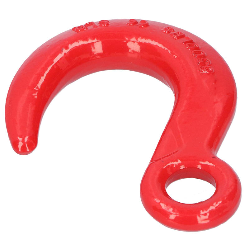  [AUSTRALIA] - Eboxer Safety Hook for Chains, 6500 lbs Clevis Chain Hook, Large Opening Alloy Steel Crane Hoist Hook for Construction Engineering, Strong in Load Bearing