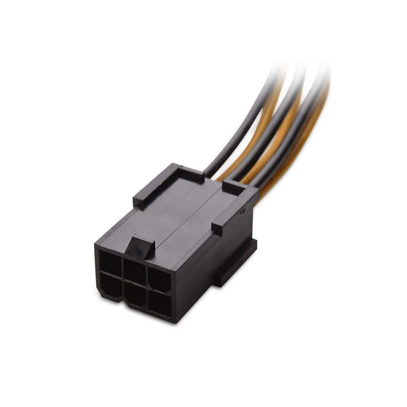 Cable Matters 2-Pack 6 Pin to 8 Pin PCIe Adapter Power Cable - 4 Inches - LeoForward Australia