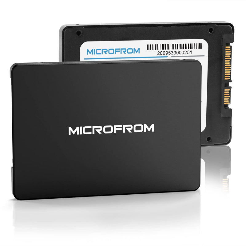  [AUSTRALIA] - MICROFROM 512GB SSD SATA III 6GB/s 3D NAND 2.5'' Internal Solid State Hard Drive, Read Speed Up to 550MB/s, Compatible with Laptop and PC Desktop