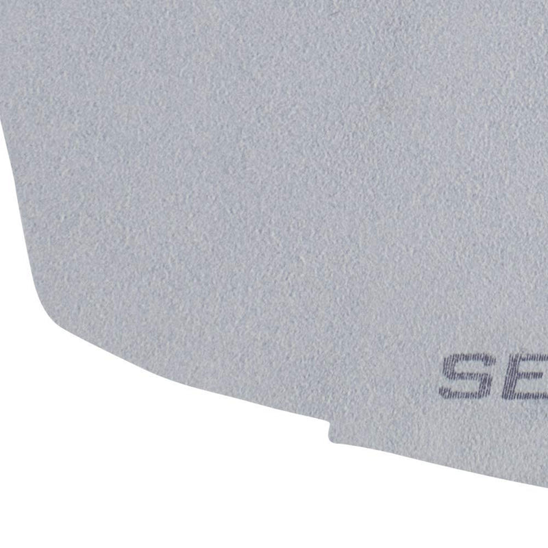  [AUSTRALIA] - Sellstrom Protective Leather Welding Spatter Bib for Welding Helmets/Face Shields, Grey, S21100