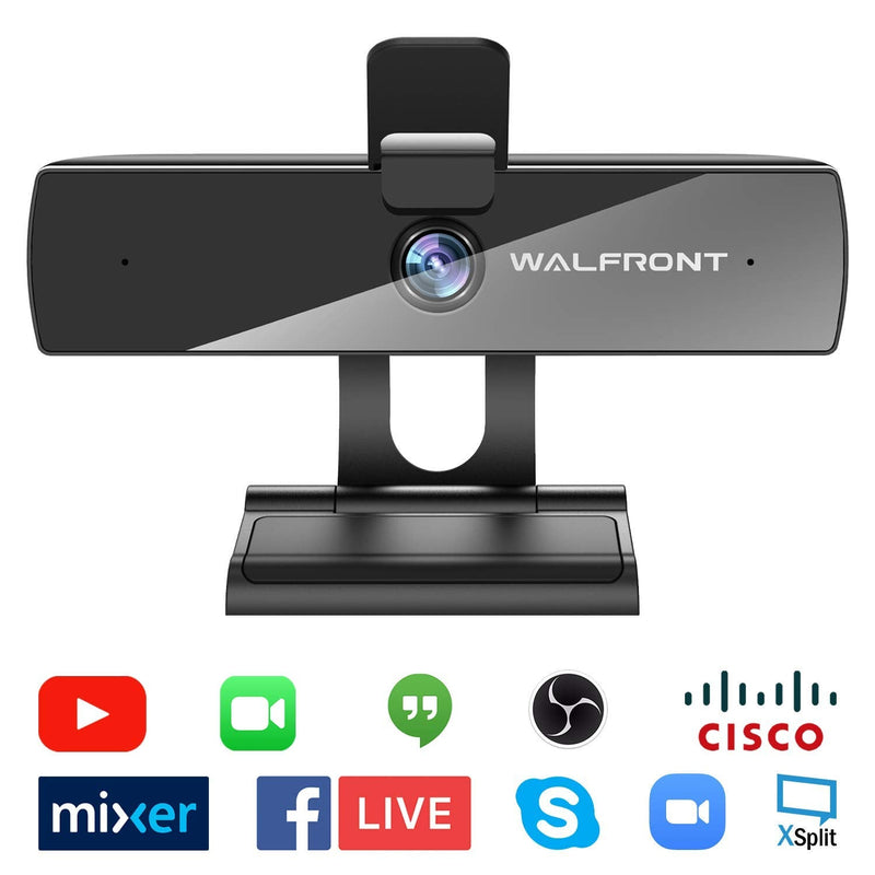  [AUSTRALIA] - 1080P Webcam with Microphone HD Web Cameras for Computer, Laptop Desktop, HD Webcam Live Streaming Camera with Bulit-in Mic, 92° Viewing Angle and Multi-Compatible for Video Conference Call, Recording S1