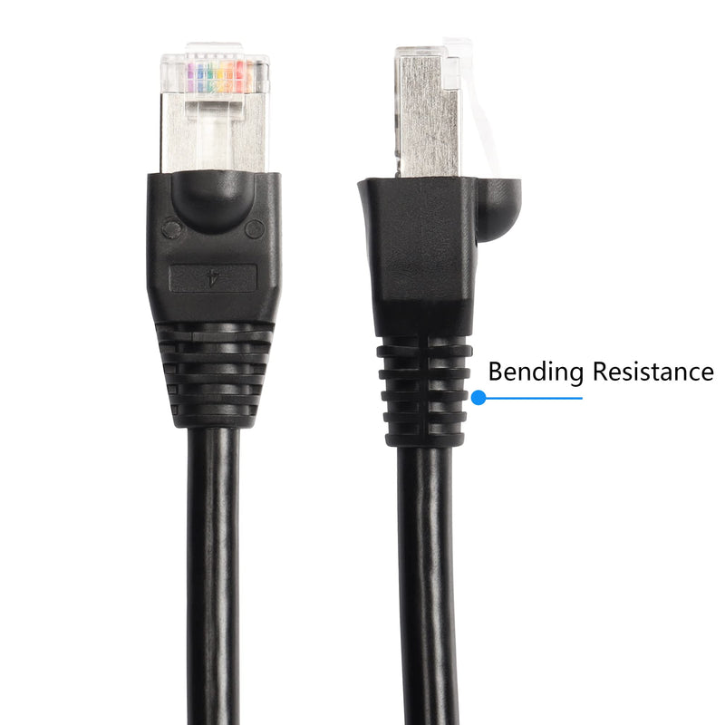  [AUSTRALIA] - CERRXIAN RJ50 10P10C Male to Male Extension Cable Extender for Router Modem Scanner (3m) 3m