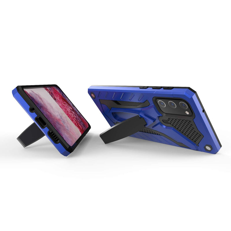  [AUSTRALIA] - Kitoo Designed for Samsung Galaxy S20 FE Case with Kickstand 5G, Military Grade 12ft. Drop Tested - Blue