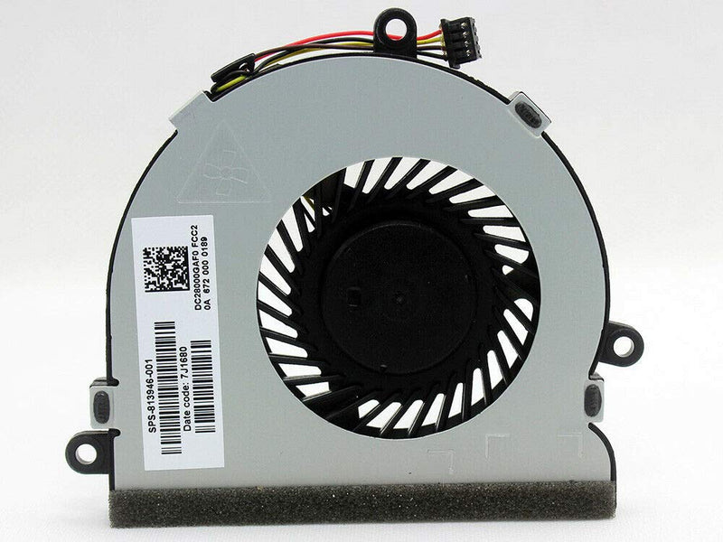  [AUSTRALIA] - DBParts CPU Cooling Fan for HP 15-BS000 15-BS013DX 15-BS014CY 15-BS015CY 15-BS015DX 15-BS016CY 15-BS016DX 15-BS028CL 15-BS030NR 15-BS033CL 15-BS037NR 15-BS038CL 15-BS038DX 15-BS045NR 15-BS046NR, 4pins