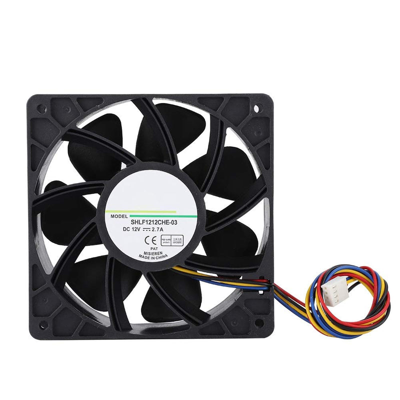  [AUSTRALIA] - Yoidesu 120mm x 38mm 12V 2.7A Dual Ball Bearings Dc Cooling Fan,4-Pin Premium Quiet Fan,High Speed 6000RPM 210.38CFM High Performance Cooling Fan Cooler