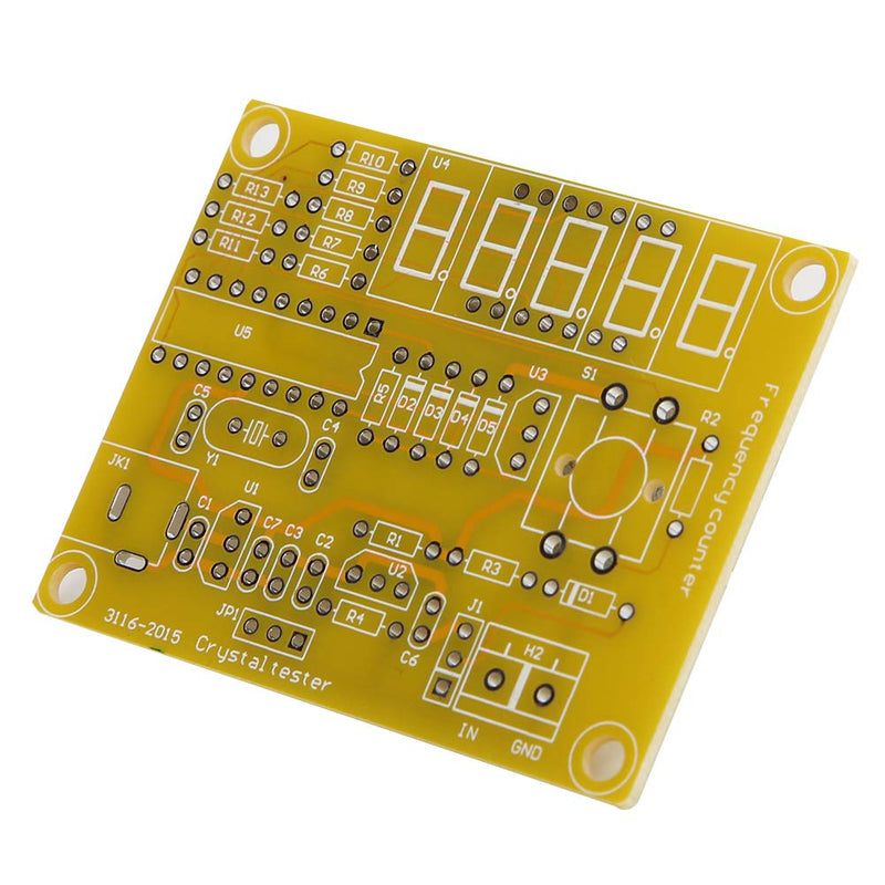  [AUSTRALIA] - 1Hz-50MHz Frequency Counter Module Crystal Oscillator Tester Module DIY Kit 1Hz to 50MHz Frequency Range Measurement