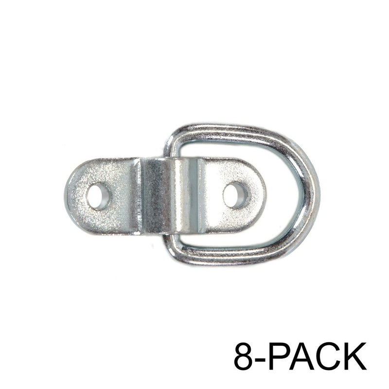  [AUSTRALIA] - Stainless Steel D-ring Tiedowns 3,500 lb. Capacity Tie Down Anchors - 8 Pack