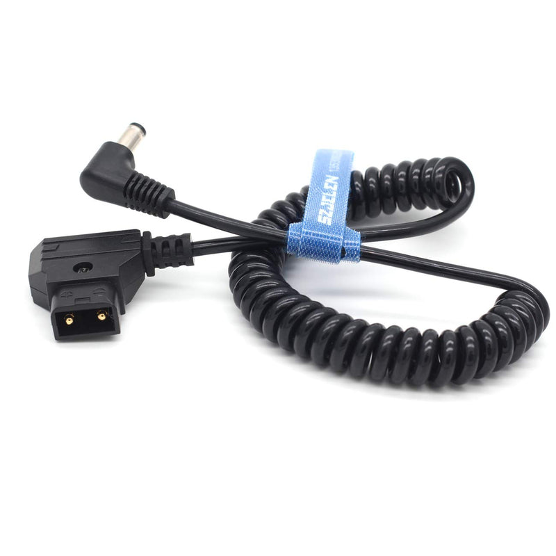 SZJELEN Anton Bauer Power Tap D-Tap to 12V DC2.5 Right Angle Power Coiled Cable for KiPRO LCD Monitor (DC Coiled Cable) DC Coiled Cable - LeoForward Australia