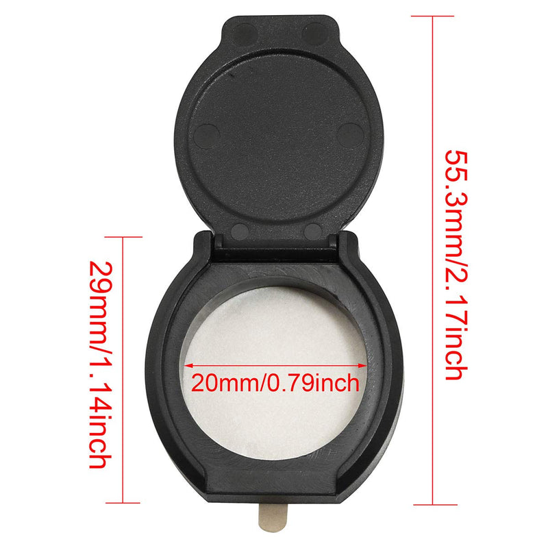  [AUSTRALIA] - ZRM&E Webcam Cover Universal Antispy Web Cam Dustproof Privacy Shutter Protects Lens Cap Hood Cover, Large Size