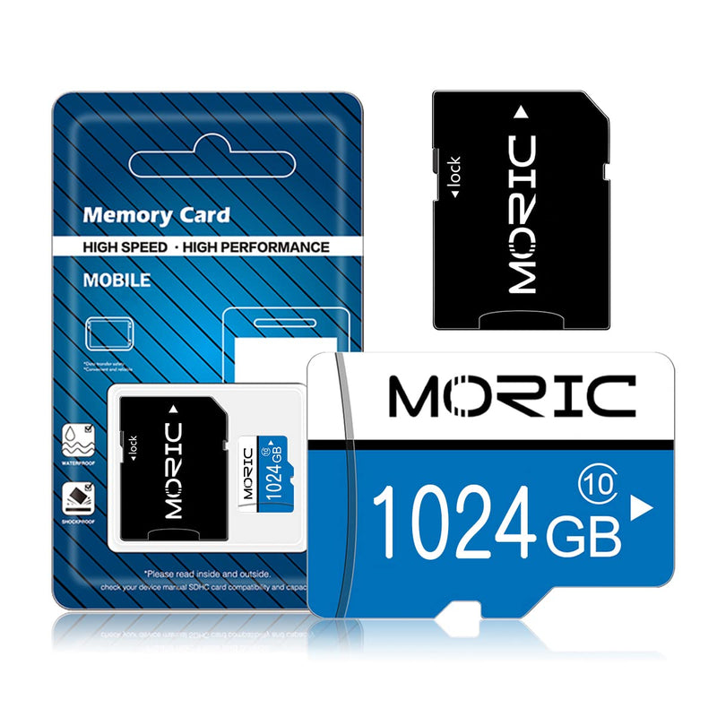  [AUSTRALIA] - 1TB Micro SD Card with Adapter 1024GB Memory Card Class 10 with Adapter for Smartphone/PC/Computer/Camera/Notebook
