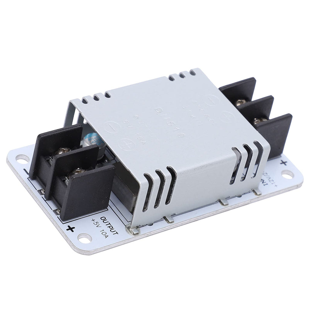  [AUSTRALIA] - Power Converter Adapter DC, Electronic Component Converter 24V 12V to 5V 10A Voltage Regulator Buck Module Power Converter for Motor, LED Strips, Light Bulb