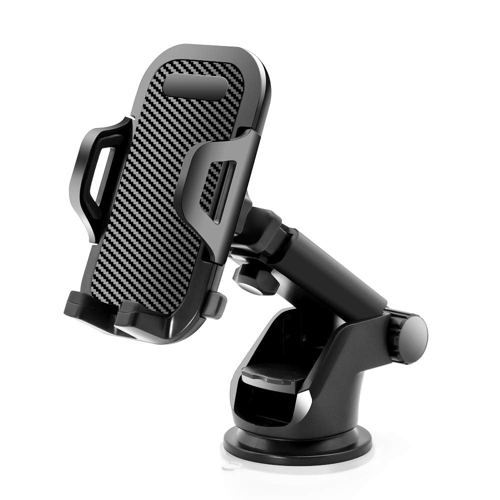  [AUSTRALIA] - Sonkir Car Phone Mount, Dashboard & Windshield Cell Phone Holder Stand with One-Touch Design 360° Rotation for iPhone, Galaxy, Google Nexus, LG, Huawei and More
