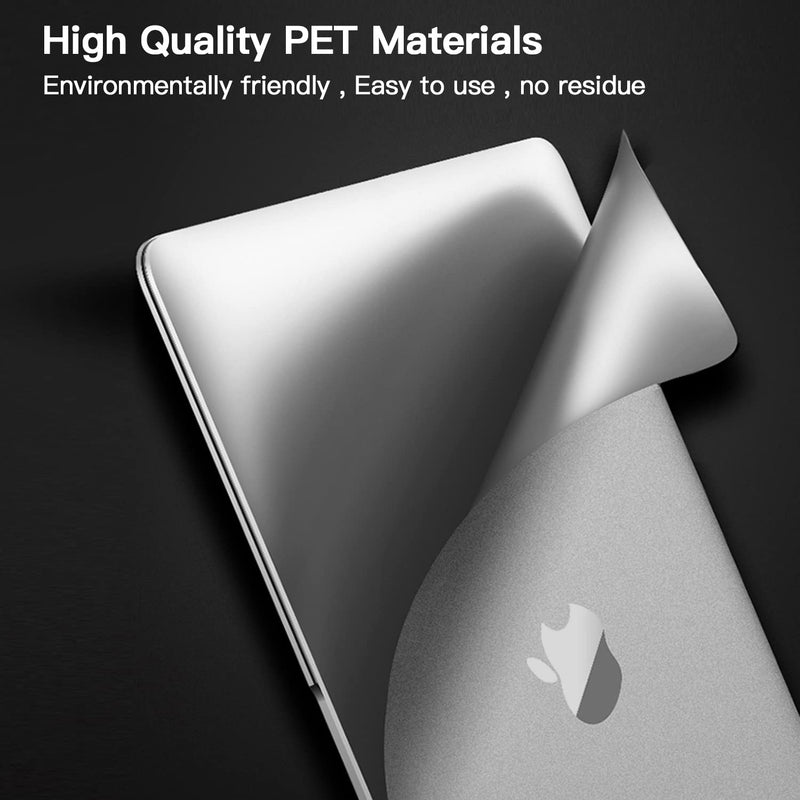  [AUSTRALIA] - Shell Protector Cover Skin Compatible with 2022 Apple MacBook Air 13.6" with M2 Chip Model A2681, Anti Scratch Protective Skin Decals (Space Grey) For Mac Air 13.6" A2681 - Space Grey