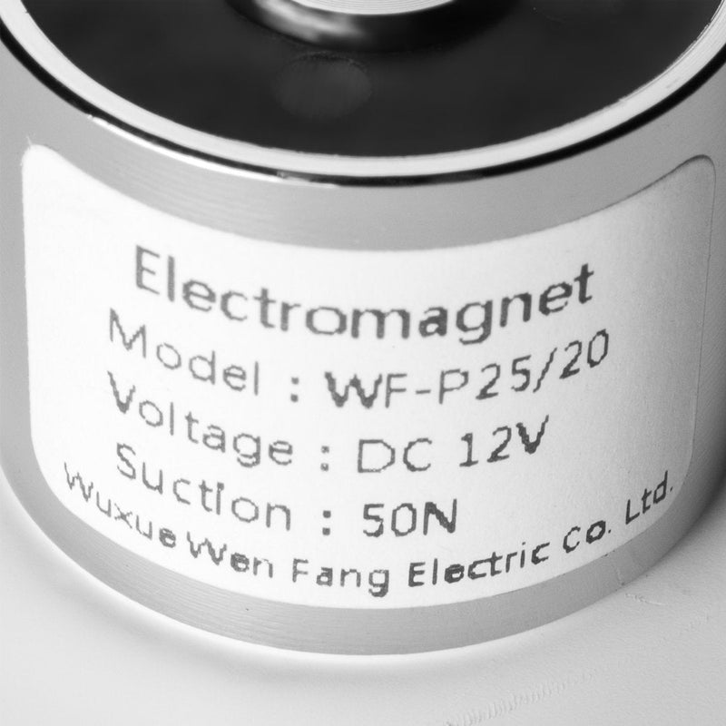  [AUSTRALIA] - sourcing map 12VDC 50N 0.11LB/48g Electric Lifting Magnet Electromagnet Solenoid Holding de