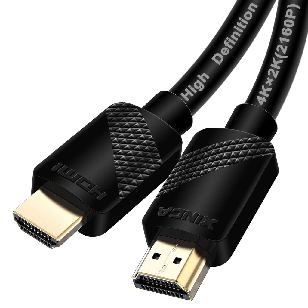  [AUSTRALIA] - XINCA HDMI Cable 2.0 10ft, 4K@60Hz - 18Gbps - 4:4:4-28AWG HDR Cord, HDMI UHD Wire with Gold Connector Supports 3D, Ethernet&Audio Return， Compatible Xbox One, PS3&4, Blu-Ray