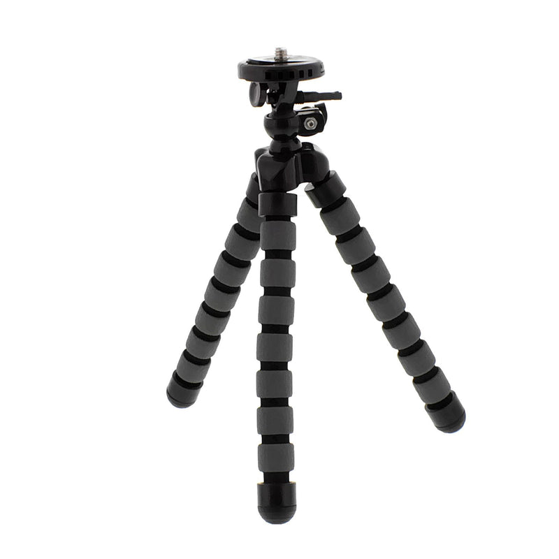  [AUSTRALIA] - Albinar 7 Inch Large Flexible Bendy Twist Spider Leg and Swivel Light Weight Portable Travel Tripod for Cameras Camcorders Photography