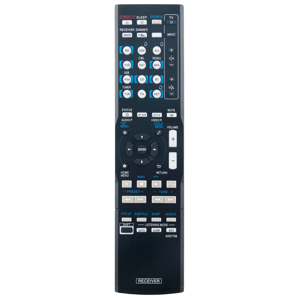  [AUSTRALIA] - AXD7739 Replacement Remote Control Commander fit for Pioneer Audio Video AV Receiver VSX-45 VSX-830-K 8300773900010S