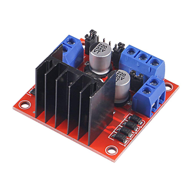  [AUSTRALIA] - ALMOCN 5PCS L298N Motor Drive Controller Board Stepper Motor Control DC Dual H-Bridge Module for Arduino Smart Car MEGA R3 Mega2560