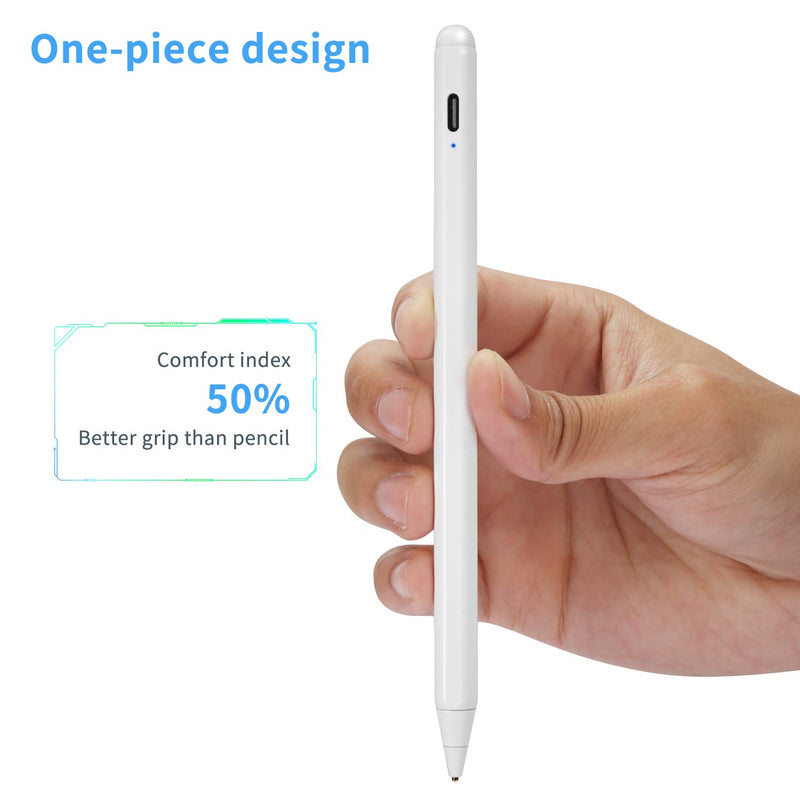 Electronic Stylus Pen for Amazon HD Fire 10 Tablet Pencil, Active Digital Capacitive Pen for Amazon Fire HD 10 Tablet, High Precision with Ultra Fine Tip,Good at Drawing and Writing,White - LeoForward Australia