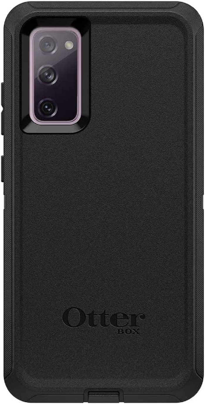  [AUSTRALIA] - OtterBox Defender Series Screenless Edition Case for Samsung Galaxy S20 FE 5G (Only) - Holster Clip Included - Non-Retail Packaging - Black