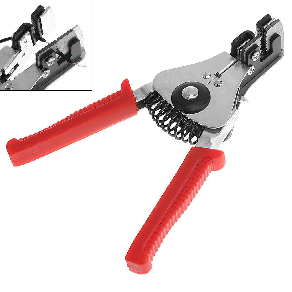  [AUSTRALIA] - OriGlam 7 Inch Precision Wire Stripper, Automatic Wire Stripper, Cable Cutter Crimper, Wire Cutter and Stripper, Multi Pliers for Wire Stripping, Cutting, Crimping