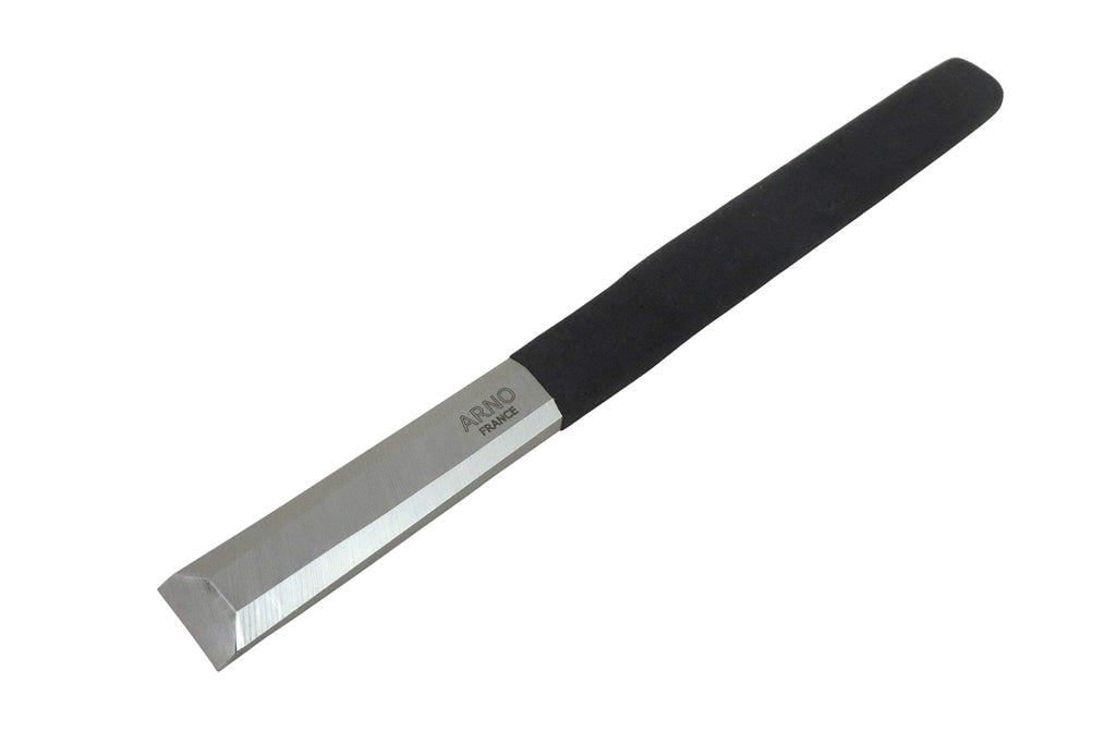  [AUSTRALIA] - Arno 467894 Solid Steel French Timber Framing Slick Chisel 20 mm (3/4 Inch) Wide x 10-1/2 Inches Long RC 58-60 PVC Dipped Handles