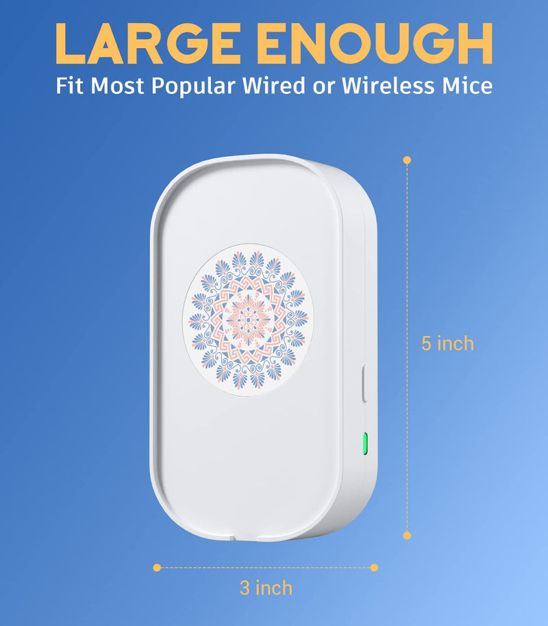  [AUSTRALIA] - BNING Mouse Mover Device to Keep Mouse Moving, Mouse Jiggler Undetectable, No Software Required with ON/Off Switch Mouse Shaker, Automatic Undetectable, Work from Home Must Haves (Boho) Boho