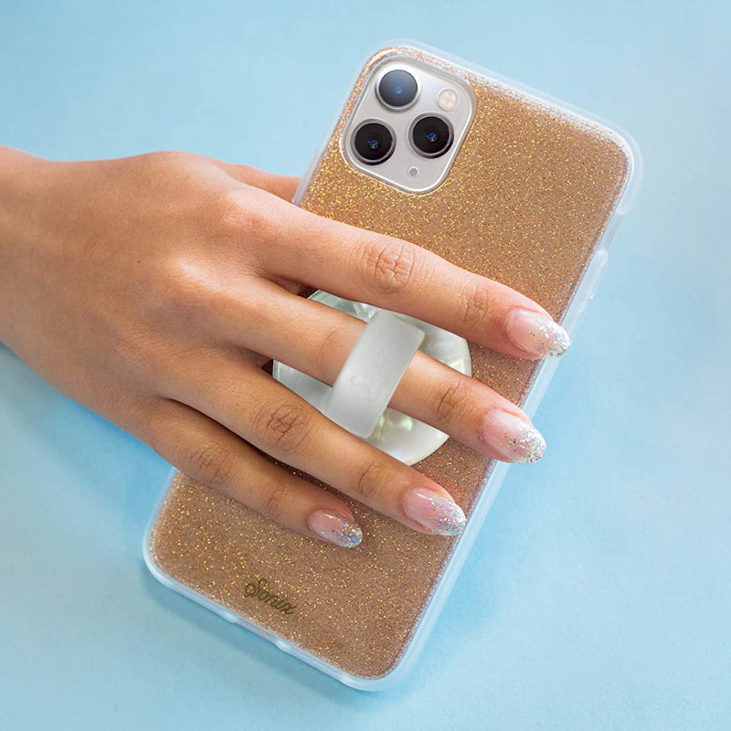  [AUSTRALIA] - Sonix for MagSafe Loop Phone Ring Holder with Finger Ring and Phone Stand Magnetic for iPhone 14/13 / 12 Series MagSafe Cases (Pearl Tort) Pearl Tort