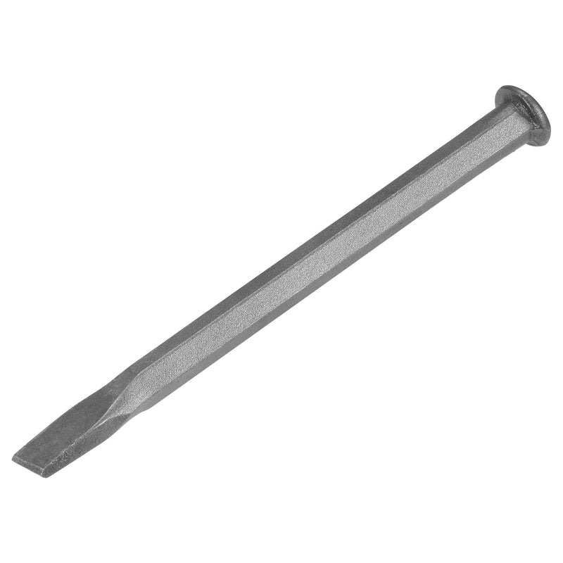  [AUSTRALIA] - uxcell Masonry Chisel for Rock 9.8" Flat Carving Head Sand Blasting Medium Carbon Steel for Carving Stone Breaking Concrete