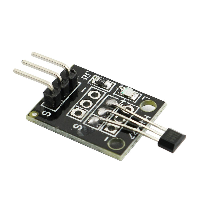  [AUSTRALIA] - Tegg 2PCS KY-003 Hall Effect Magnetic Sensor Module for Arduino Raspberry Pie PIC AVR Smart Car