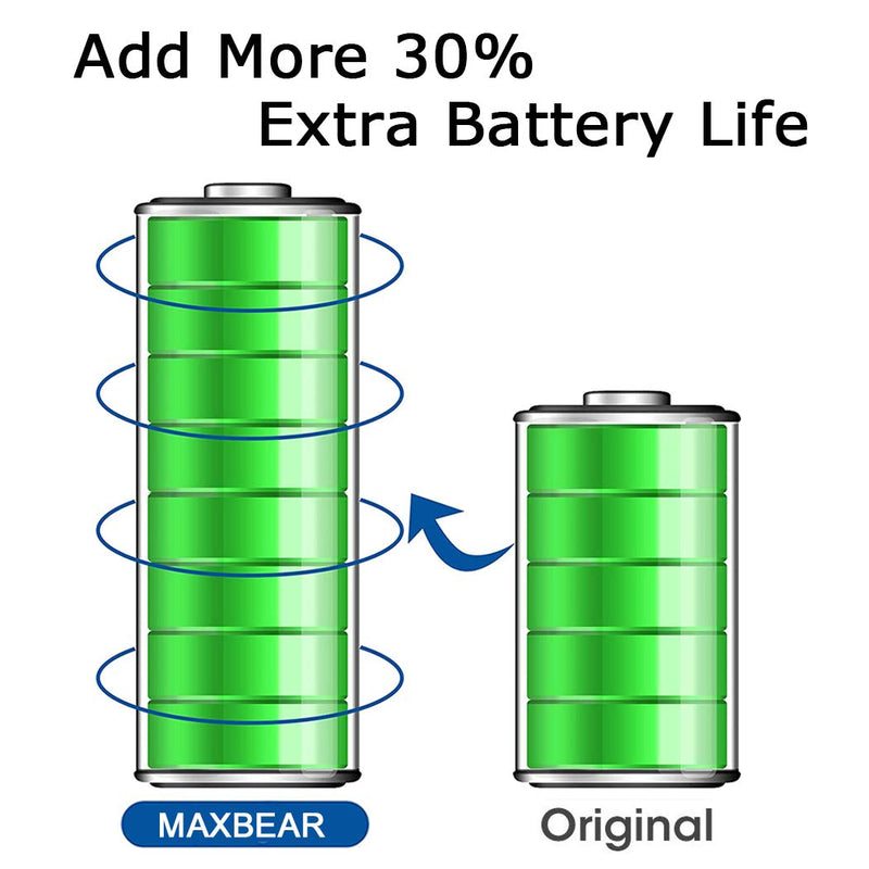 Galaxy S7 Battery, (Upgraded) MAXBEAR 3800mAh 3.85V Li-Polymer Replacement Battery EB-BG930ABE for Samsung Galaxy S7 SM-G930 G930V (Verizon),G930T,G930A,G930P with Repair Tool Kit - LeoForward Australia
