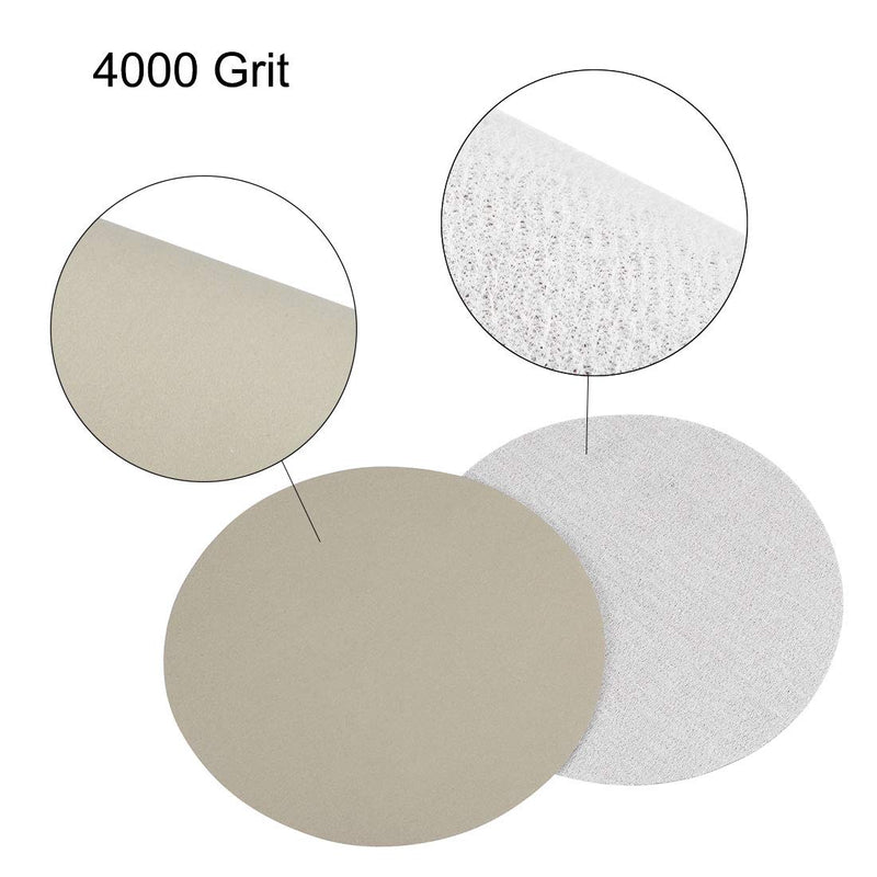  [AUSTRALIA] - uxcell 5 Inch Wet Dry Sanding Discs 4000 Grit Hook and Loop Sanding Disc Silicon Carbide Sandpaper 10pcs