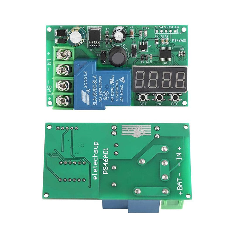  [AUSTRALIA] - 12V 24V 48V charger board, lead acid lithium battery overcharge protection board charging control module with LED display