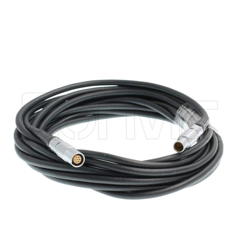  [AUSTRALIA] - Eonvic High Flex FGG 7 Pin Male to 1B PHG 7 Pin Female B&K Microphone and Preamplifier Extension Cable (1 Meter) 1 Meter