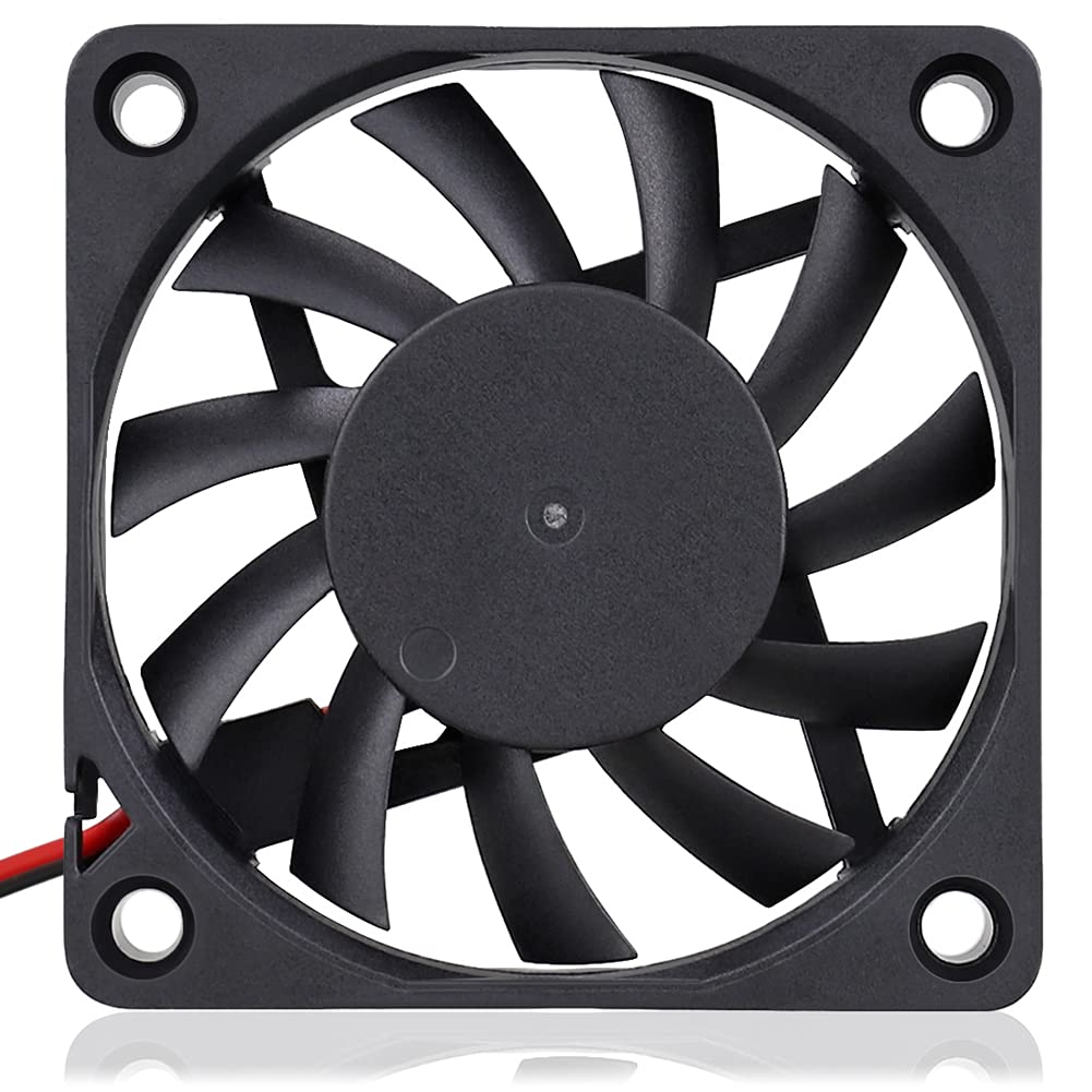  [AUSTRALIA] - GDSTIME 60mm Fan, 5Volt Fan, 60x60x10mm 0.18A Brushless DC Cooling Fan