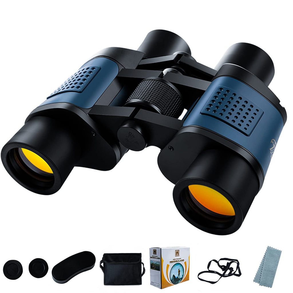  [AUSTRALIA] - 60×60 Acasimo High Power Binoculars for Adults and Kids, Waterproof, Durable Binoculars for Bird Watching Travel Hunting Football Games Stargazing with Carrying