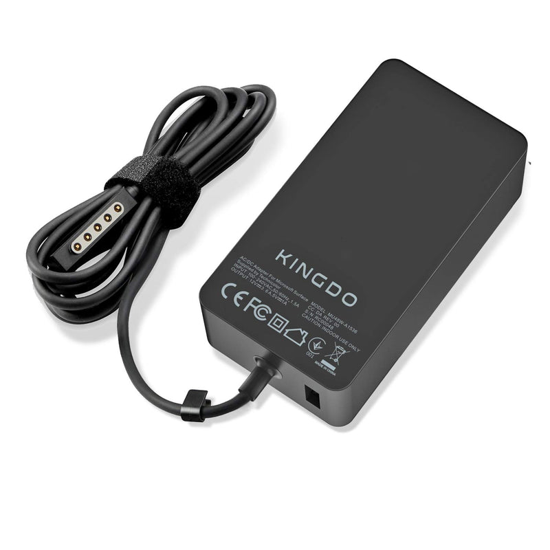  [AUSTRALIA] - Surface Pro 2 Charger Surface Pro 1 Charger,48W 12V 3.6A Surface Power Supply Adapter for Microsoft Surface Pro 2 Surface Pro 1 Surface RT with 6Ft Power Cord and Carrying Pouch by KINGDO