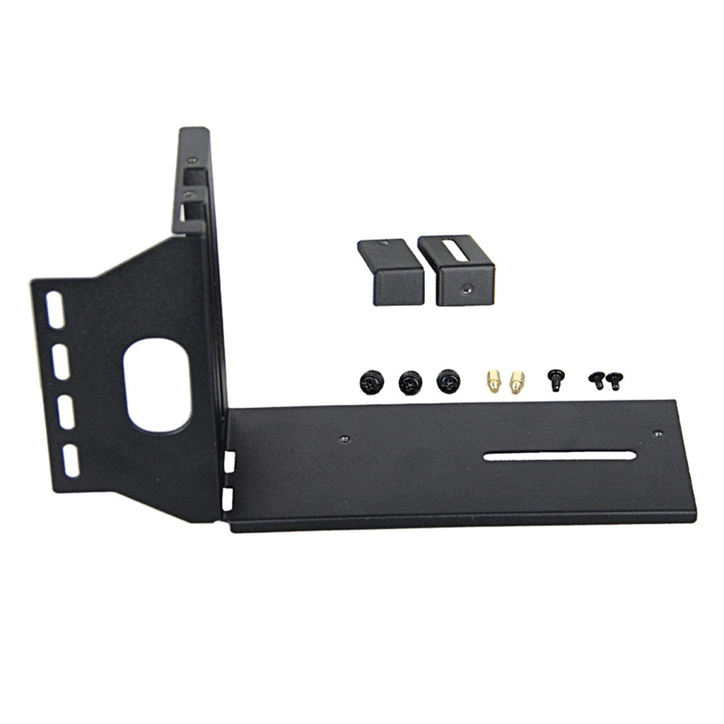  [AUSTRALIA] - CALIDAKA GPU Vertical Mount Bracket, Flexible Vertical PCI E Bracket, Multi-Angle Adjustment Vertical Graphics Card Holder Bracket Support,GPU Mount,Video Card VGA Support Kit Black