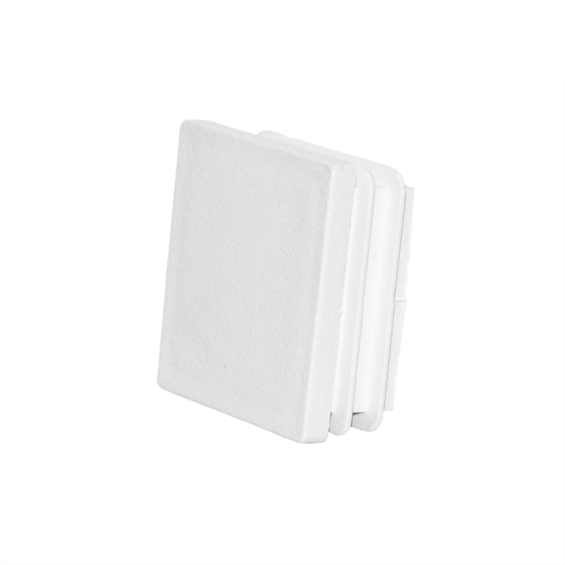 Flyshop 38 x 38mm (1.5" x 1.5") OD White Plastic Plugs Square Tubing End Caps Tube Inserts Chair Furniture Glide 8 Pack 38*38mm - LeoForward Australia