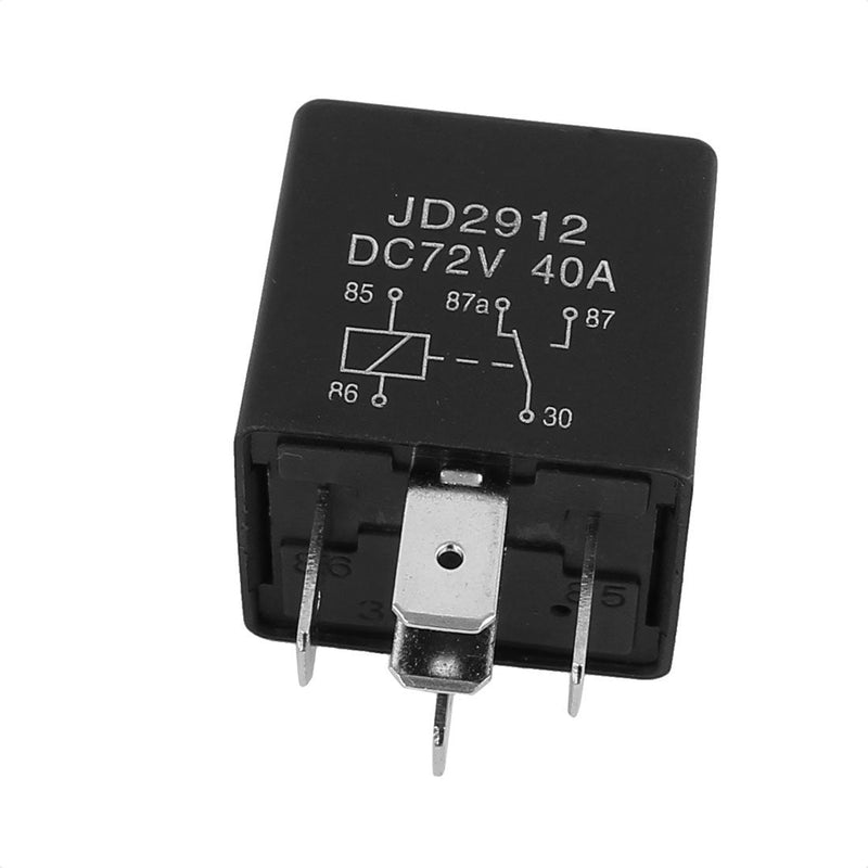  [AUSTRALIA] - uxcell JD2912 DC 72V Coil 40A 5 Pins SPDT Security Power Relay 5pcs