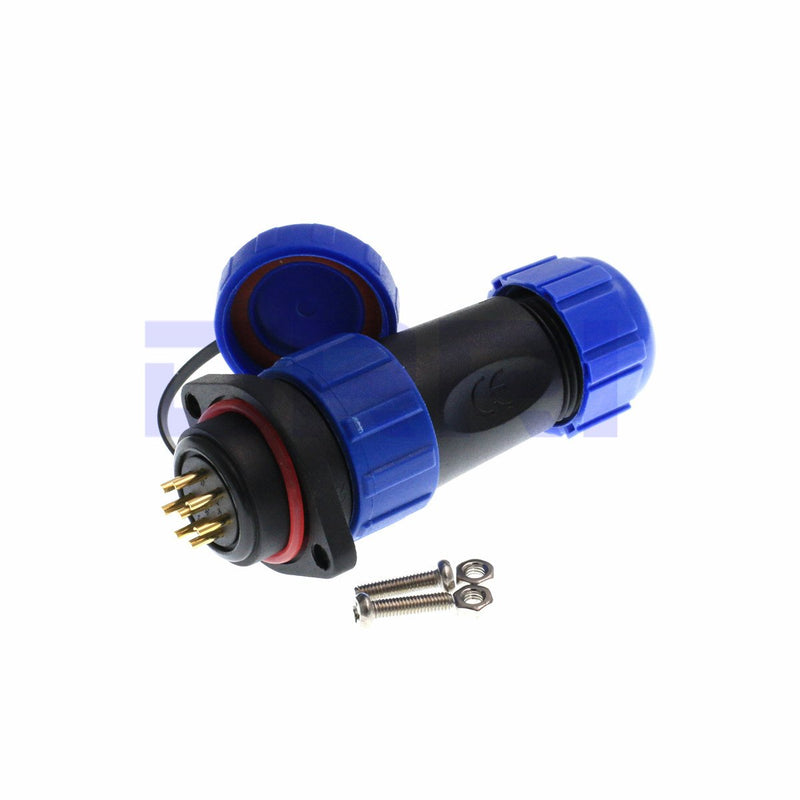 DRRI SP21 8 Pole Waterproof Circular Aviation Connector Industrial Connector Adapter 8pole - LeoForward Australia