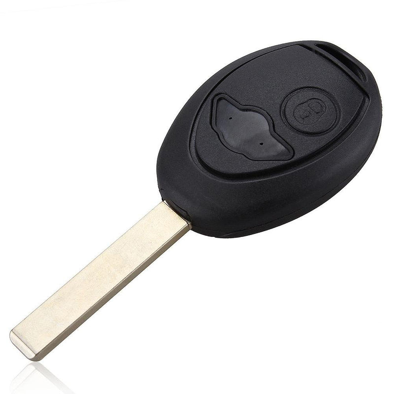  [AUSTRALIA] - AmerStar Remote Car Key Shell Case with Logo Fob 2 Button for BMW Mini Cooper S R50 R53 2002-2005