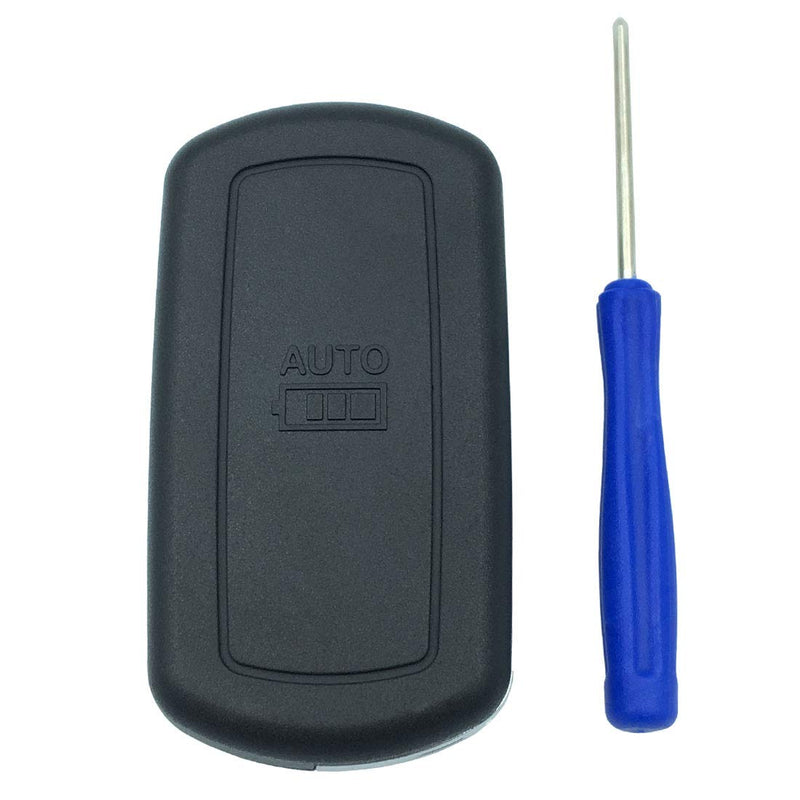  [AUSTRALIA] - Replacement Key Fob Case Shell for Range Rover Sport Land Rover Discovery LR3 Flip Folding Keyless Entry Remote Car Key Fob Cover