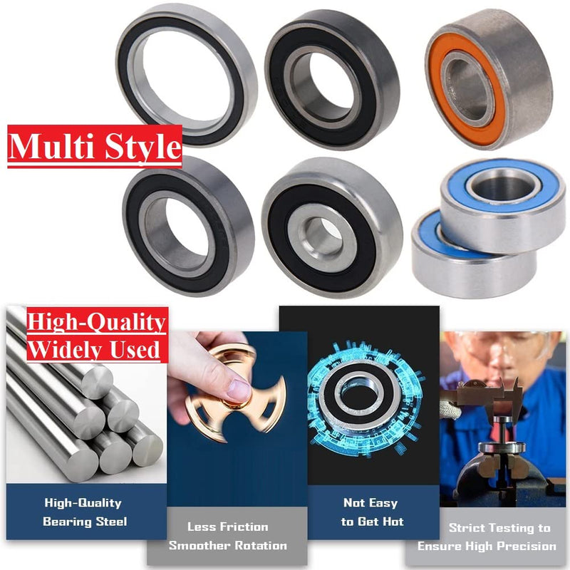  [AUSTRALIA] - Othmro 1Pcs 6308-2RS Deep-Groove Ball Bearing, Double Sealed Bearing, 40x90x23mm Deep Groove Bearings, High Carbon Chromium Bearing Steel Roller Guide Bearing for Scooters Elevators Skateboards 6308-2RS 40x90x23mm
