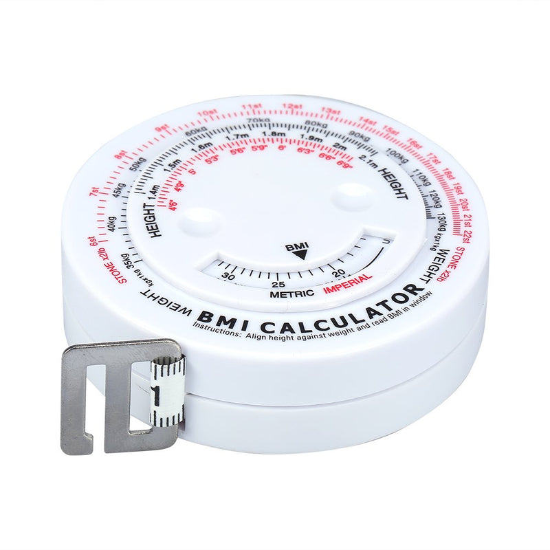  [AUSTRALIA] - Tape Measure Body, Weight Loss Measuring Tape Fat Measurement Ruler Fitness Retractable Tape Sports Body Measuring Tape Fat Caliper Measurement Tool for Slim Life