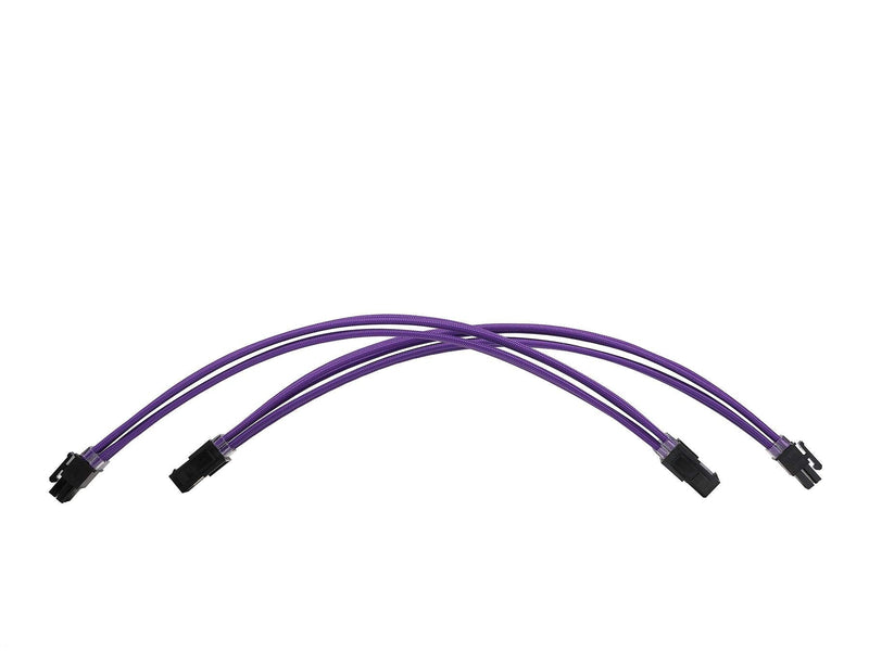  [AUSTRALIA] - FormulaMod Sleeve Extension Power Supply Cable Kit 18AWG ATX 24P+ EPS 8-P+PCI-E8-P with Combs for PSU to Motherboard/GPU (Purple) purple