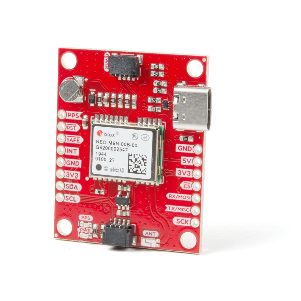  [AUSTRALIA] - SparkFun GPS Breakout - NEO-M9N, U.FL (Qwiic) High-Quality Breakout No Soldering Required Breadboardable Contains a Rechargeable Backup Battery Allowing a Warm-Start decreasing time-to-First-fix