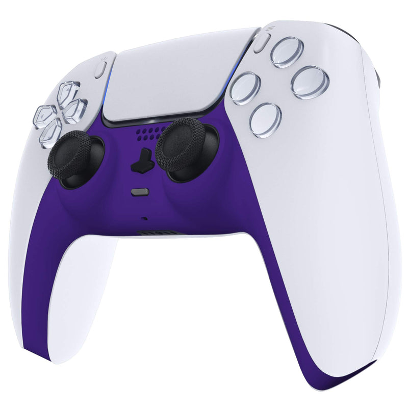 eXtremeRate Purple Decorative Trim Shell for PS5 Controller, Soft Touch DIY Replacement Clip Shell, Custom Plates Cover for Playstation 5 Controller w/Accent Rings - Controller NOT Included - LeoForward Australia