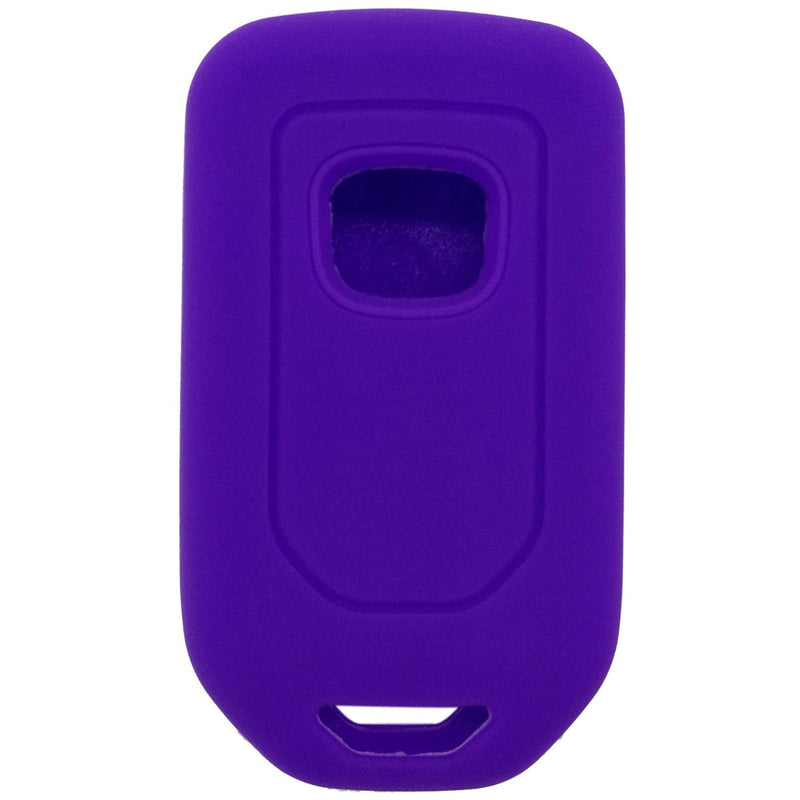  [AUSTRALIA] - 2Pcs Coolbestda Silicone 7 Buttons Smart Key Fob Remote Cover Case Keyless Entry Jacket Holder Accessories for 2018 2019 2020 2021 2022 Honda Odyssey elite Ex A2C98590800 KR5V2X Purple Blue