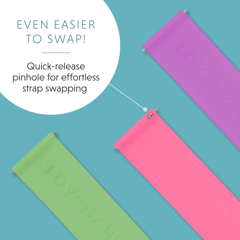  [AUSTRALIA] - LoveHandle PRO Premium Phone Grip - Silicone Phone Strap - Magnetic Phone Mount and Kickstand for Smartphone and Tablet - Colorful Daisies Silicone